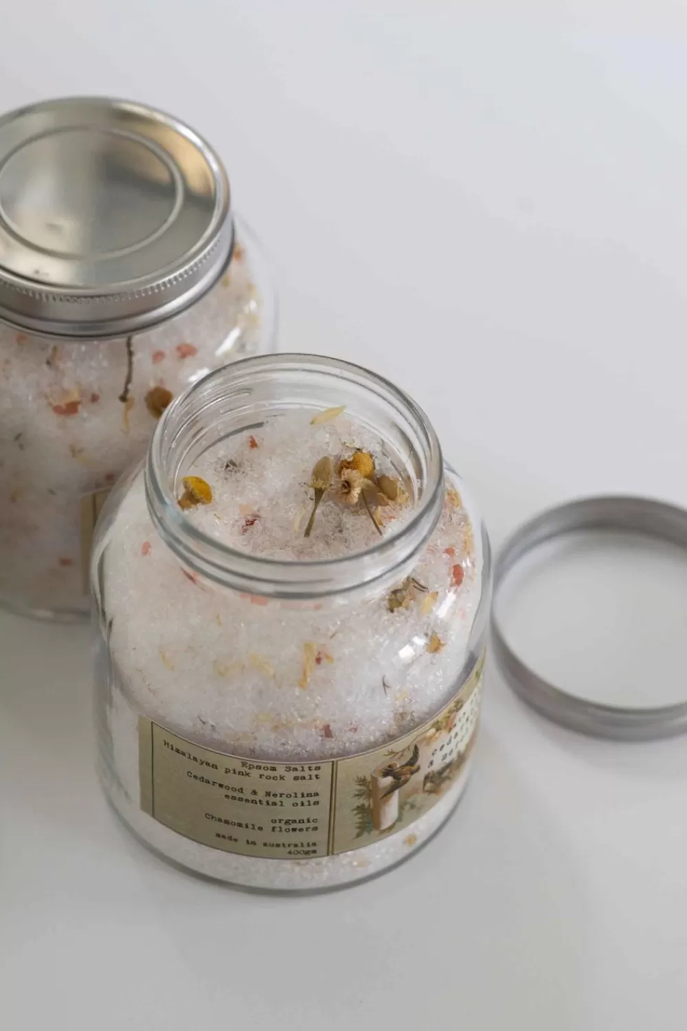 Lazybones Body Soaps & Balms^Bath Salts - Cedarwood & Nerolina